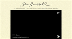 Desktop Screenshot of dearbasketball.com